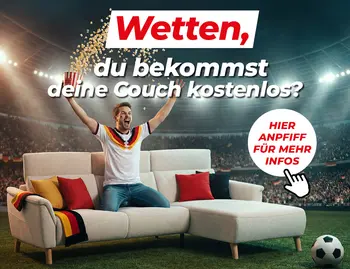 Wetten, du bekommst deine Couch kostenlos?